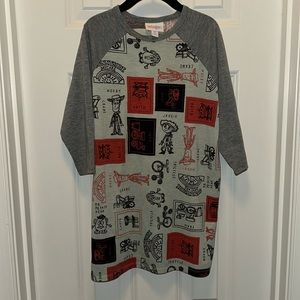 Used LuLaRoe Sloan T Kids Unisex Long Sleeve Shirt Disney Toy Story Size 10